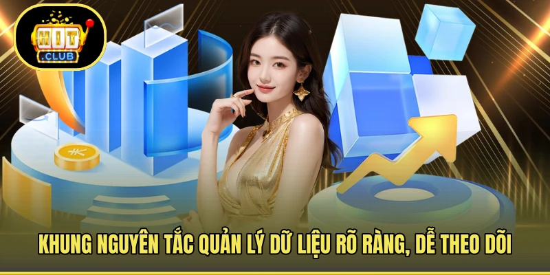 Khung nguyên tắc quản lý dữ liệu rõ ràng, dễ theo dõi